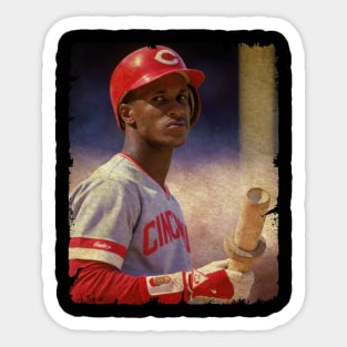 Eric Davis - Cincinnati Reds, 1997 Sticker